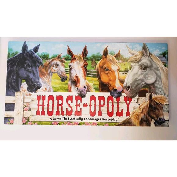 Horse-Opoly Equine Equestrian Themed Monopoly Board Game COMPLETE Excellent Cond - Picture 9 of 14
